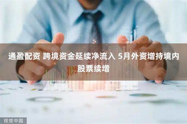 通盈配资 跨境资金延续净流入 5月外资增持境内股票续增