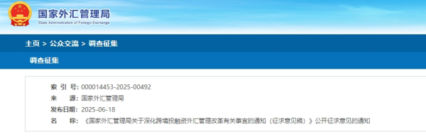 资本E家 利好来了！国家外汇局“九箭齐发” 跨境投资便利化更进一步