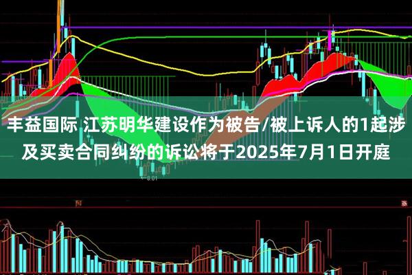 丰益国际 江苏明华建设作为被告/被上诉人的1起涉及买卖合同纠纷的诉讼将于2025年7月1日开庭